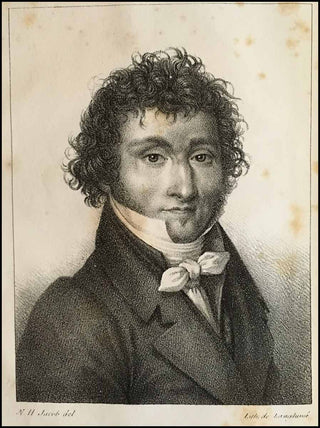 [Violinist] [Paganini, Nicolò. (1782–1840)] G Imbert de Laphale', pseud. [i.e. Louis François L'Héritier. (1789–1852)] Notice sur le célébre violiniste Nicolo Paganini.