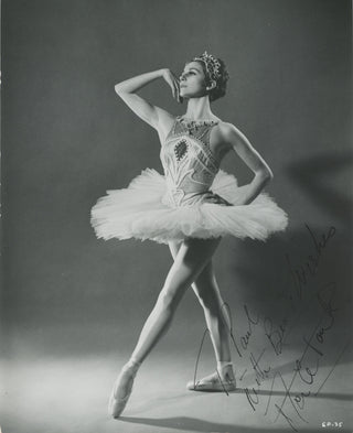 Park, Merle. (b. 1937) Signed Photograph in "La Bayadère"