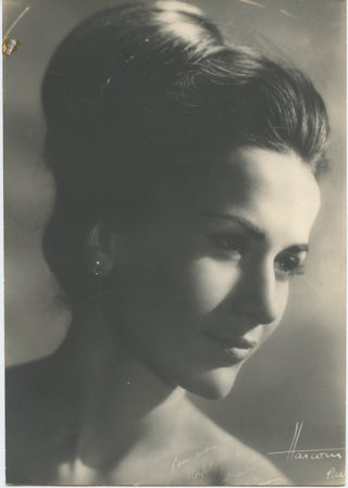 Parrot-Hanlet, Françoise. [Magaloff, Nikita. (1912–1992)] Inscribed Photograph