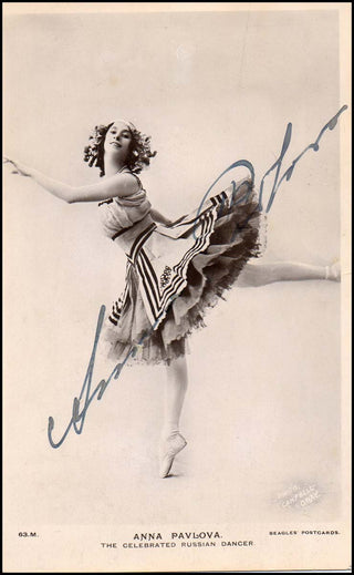 Pavlova, Anna. (1881-1931) Signed Photograph