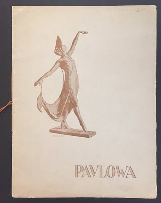 Pavlova, Anna. (1881–1931) Original 1920's American Program