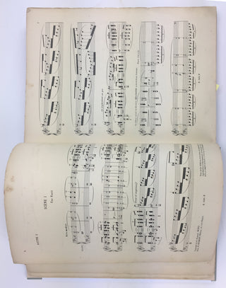 Debussy, Claude. (1862–1918) Pelléas et Mélisande. Drame lyrique en 5 actes et 12 tableaux de Maurice Maeterlinck [...]. Partition pour piano et chant. - Signed and Inscribed First Edition Score