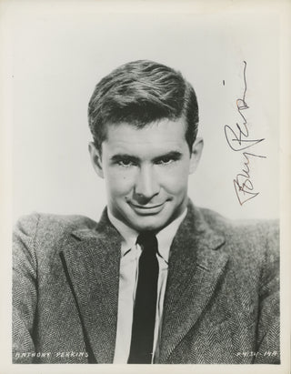 Perkins, Anthony. (1932–1992) Authentic Signed Photograph