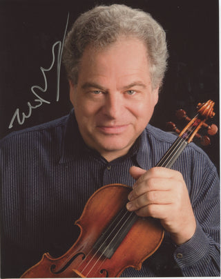 Perlman, Itzhak. (b. 1945) Signed Photograph