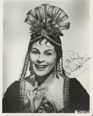 Peters, Roberta. (1930–2017) Signed Photographs in "Lucia di Lammermoor," "Don Giovanni," "Barbiere di Siviglia"