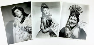 Peters, Roberta. (1930–2017) Signed Photographs in "Lucia di Lammermoor," "Don Giovanni," "Barbiere di Siviglia"