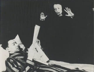 Piaf, Edith. (1915–1963) & Meurisse, Paul. (1912–1979) Original Photograph in "Le Bel Indifferent"