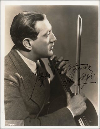 Piatigorsky, Gregor. (1903–1976) Signed Photograph