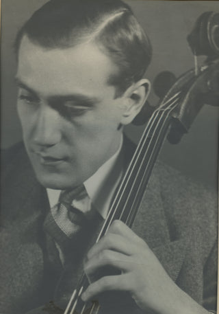 Piatigorsky, Gregor. (1903–1976) [Magaloff, Nikita. (1912–1992)] Original Photograph