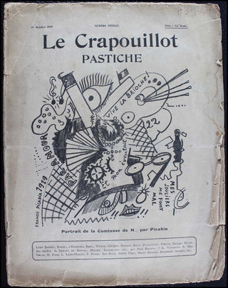 [Literature & Visual Arts] [Dada] [Picabia, Francis. (1879–1953)] [Cocteau, Jean. (1889–1963)] Le Crapouillot. Pastiche. Numéro spécial d'octobre 1919.