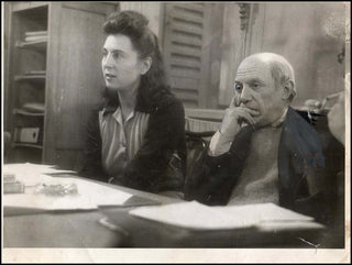 [Visual Arts] Picasso, Pablo. (1881–1973) Original 1949 Photograph