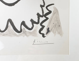 Picasso, Pablo. (1881–1973) Père Noël, 1957 - Signed Lithograph