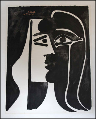 [Visual Arts] Picasso, Pablo. (1881–1973) Tête de femme