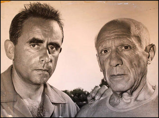 [Picasso, Pablo. (1881–1973)] Villers, André. (1930–2016) Original Photograph