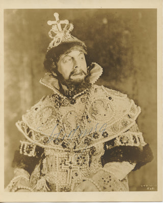 Pinza, Ezio. (1892-1957) Signed Photograph in "Boris Godunov"