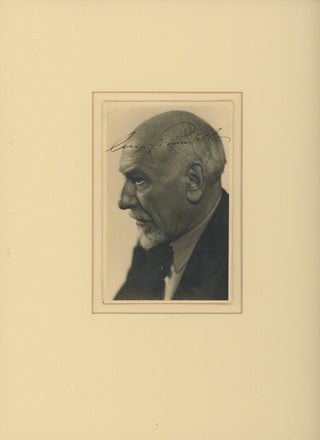 Pirandello, Luigi. (1867-1936) Original Signed Photograph