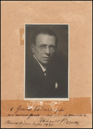 Pizzetti, Ildebrando. (1880-1968) Signed Photograph