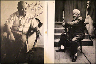 [Jazz &amp; Blues] Ellington, Hodges, Waters, Slim, Shavers, Hines, Hinton, Cole, Jacquet, Carter etc.  Plaisir Du Jazz - SIGNED BY DOZENS