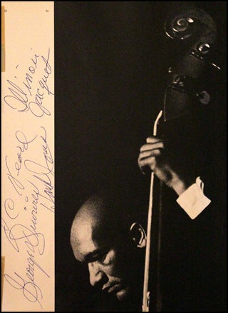 [Jazz &amp; Blues] Ellington, Hodges, Waters, Slim, Shavers, Hines, Hinton, Cole, Jacquet, Carter etc.  Plaisir Du Jazz - SIGNED BY DOZENS