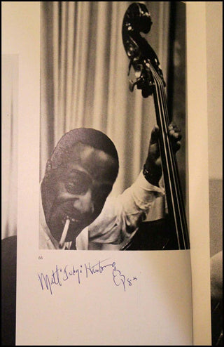 [Jazz &amp; Blues] Ellington, Hodges, Waters, Slim, Shavers, Hines, Hinton, Cole, Jacquet, Carter etc.  Plaisir Du Jazz - SIGNED BY DOZENS