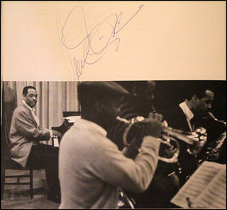 [Jazz &amp; Blues] Ellington, Hodges, Waters, Slim, Shavers, Hines, Hinton, Cole, Jacquet, Carter etc.  Plaisir Du Jazz - SIGNED BY DOZENS