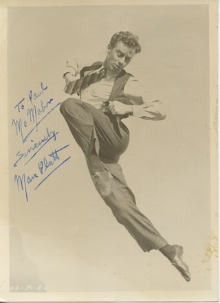 Platt, Marc. (1913–2014) Signed Photograph