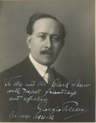 Polacco, Giorgio. (1873-1960) Signed Photograph