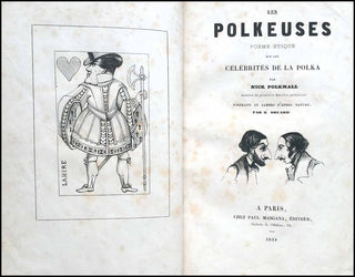 [Dance] [Polka] Polkmall, Nick. LES POLKEUSES. Poeme Etique sur les Celebrités de la Polka