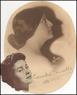 Ponselle, Carmela. (1888-1977) Signed Photograph