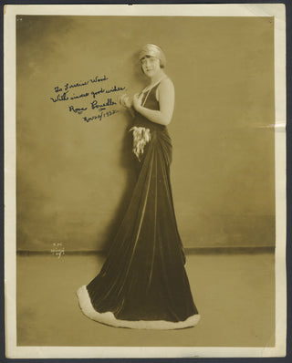 Ponselle, Rosa. (1897-1981) Signed Photograph