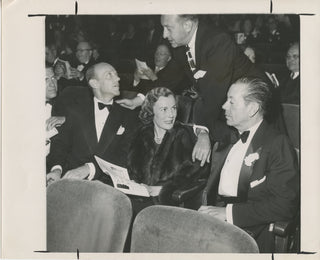 Porter, Cole. (1891–1964) Original 1949 Photograph with Fred Astaire