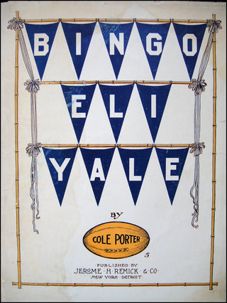 Porter, Cole. (1891–1964) Bingo Eli Yale