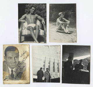 Porter, Cole. (1891–1964) Personal Photographs and Signed Portrait to Sam Stark