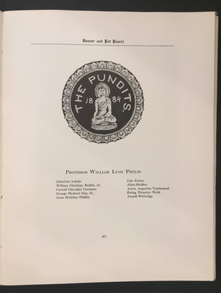 [Porter, Cole. (1891–1964)] The Yale Banner and Pot Pourri, 1912–13