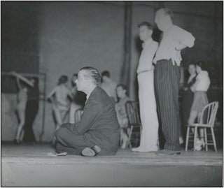 Porter, Cole. (1891–1964) Original Photograph during Rehearsal of "Jubilee."