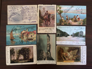 [Spanish & Latin American Music and Culture] Fantastic Early-1900's Signed Postcard Collection with Many AMQS's