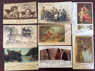 [Spanish & Latin American Music and Culture] Fantastic Early-1900's Signed Postcard Collection with Many AMQS's