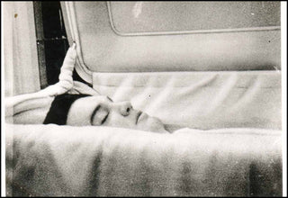 Presley, Elvis. (1935-1977) Original Photograph of Elvis lying in state