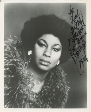 Price, Leontyne. (b. 1927) Signed photograph