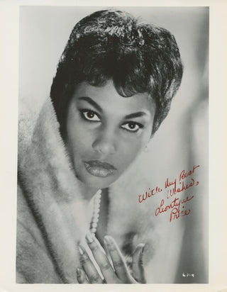 Price, Leontyne. (b. 1927) Signed Photograph