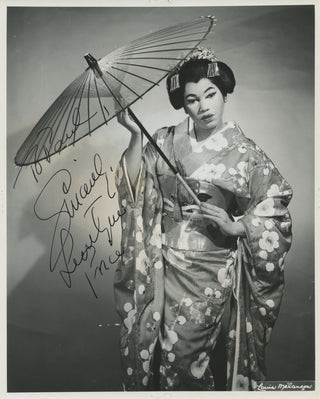 Price, Leontyne. (b. 1927) Signed Photograph in "Madama Butterfly"