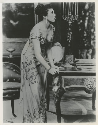 Price, Leontyne. (b. 1927) Signed Photograph in "Tosca"