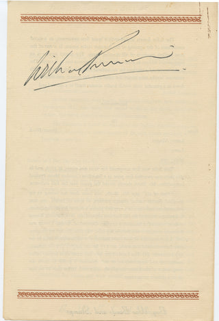 Primrose, William. (1904–1982) Signed Program