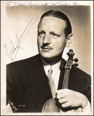 Primrose, William. (1904-1982) Signed Photograph