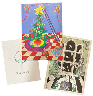 Prince. (1958-2016) Original Christmas Cards from 1984 and 1985