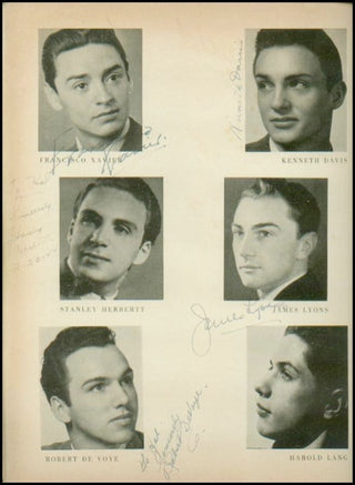 [Ballet and Entertainment] Judy Garland, Charlie Chaplin, Anna Mae Wong, Jerome Robbins etc.  Incredible 1944 Signed Ballet Theatre Program