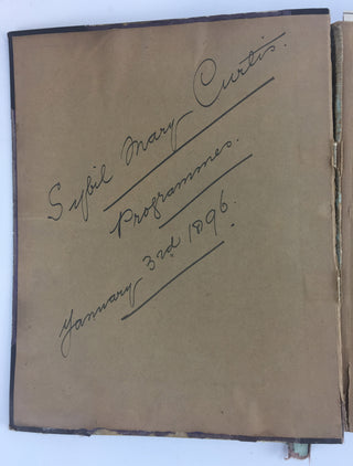 [Pianists and Violinists] [Opera & Theatre] Sauer, Emil von. (1862–1942) & Paderewski, Ignace Jan. (1860–1941) & Menter, Sophie. (1846–1918) & Stojowski, Zygmunt. (1870–1946) & Gabrilowitsch, Ossip. (1878–1936) & Rosenthal, Moriz. (1862–1946) & Janotha, N