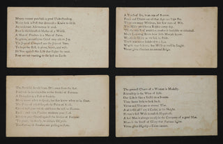 [Proverbs] 18th Century Cards