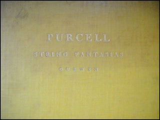 Purcell, Henry.  (1659 - 1695) Three, Four and Five Part Fantasias for Strings