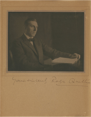 Quilter, Roger. (1877–1953) Signed Photograph